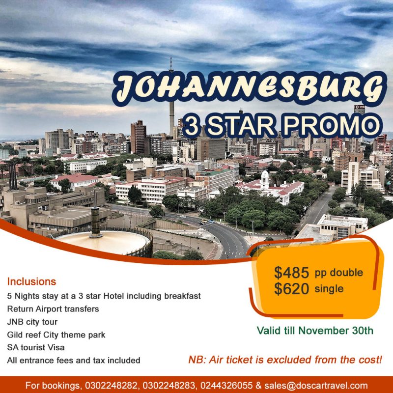 Travel agency in Ghana Doscar Travel and Tours