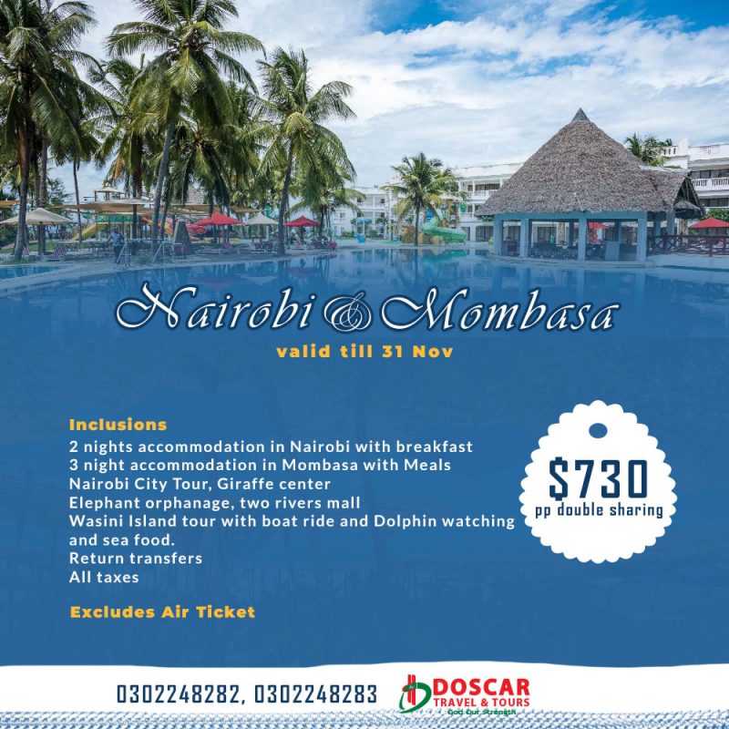 Travel agency in Ghana Doscar Travel and Tours